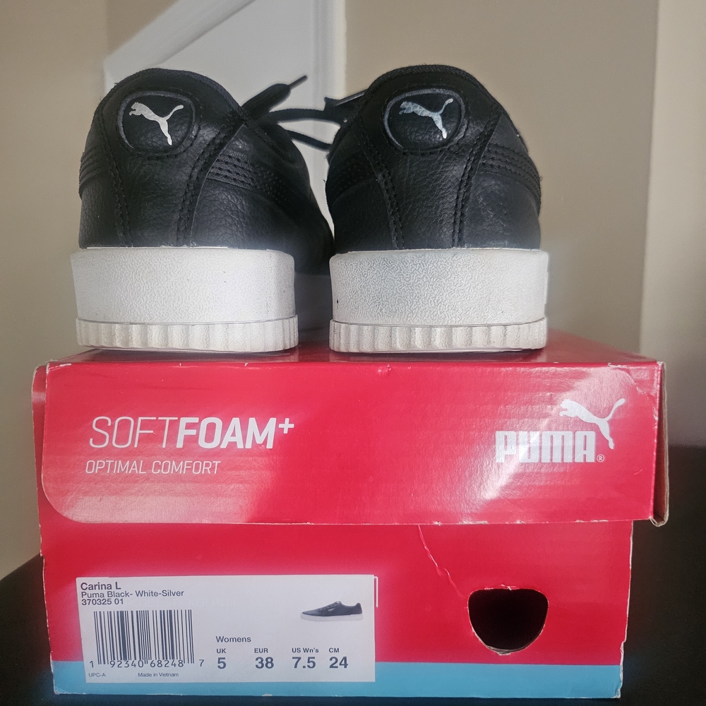 Puma Men's Black Sneakers